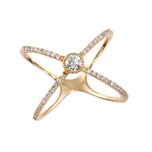 K18�C�G���[�S�[���h�Ӓ菑�t�_�C�������h�����O�i0.15�J���b�g�j