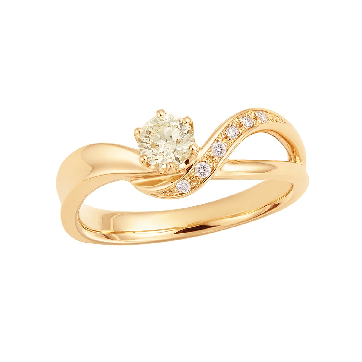 K18�C�G���[�S�[���h�Ӓ菑�t�_�C�������h�����O�i0.3�J���b�g�j