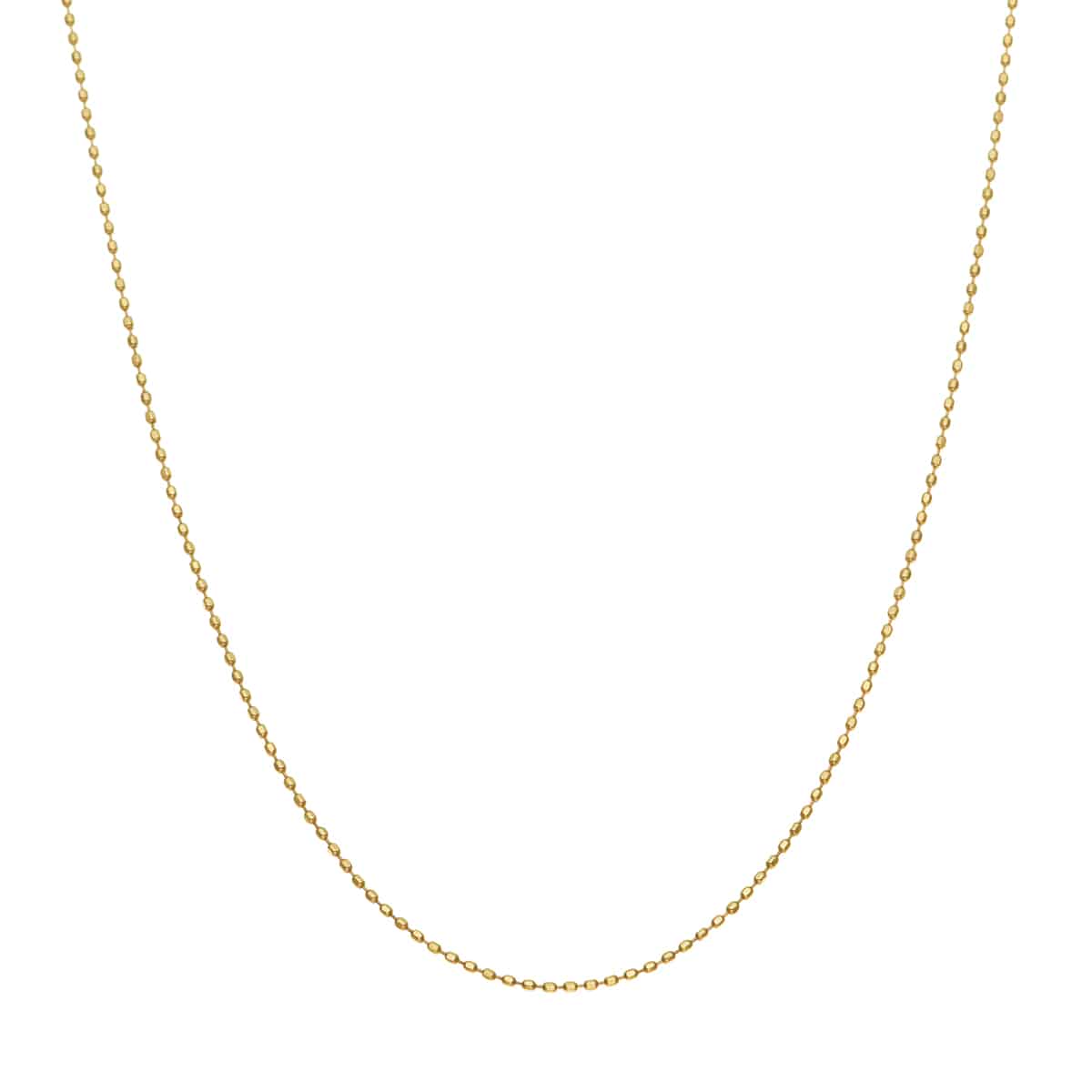 K18�C�G���[�S�[���h�l�b�N���X�i40cm�j