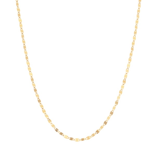 K18�C�G���[�S�[���h�����O�l�b�N���X�i80cm�j