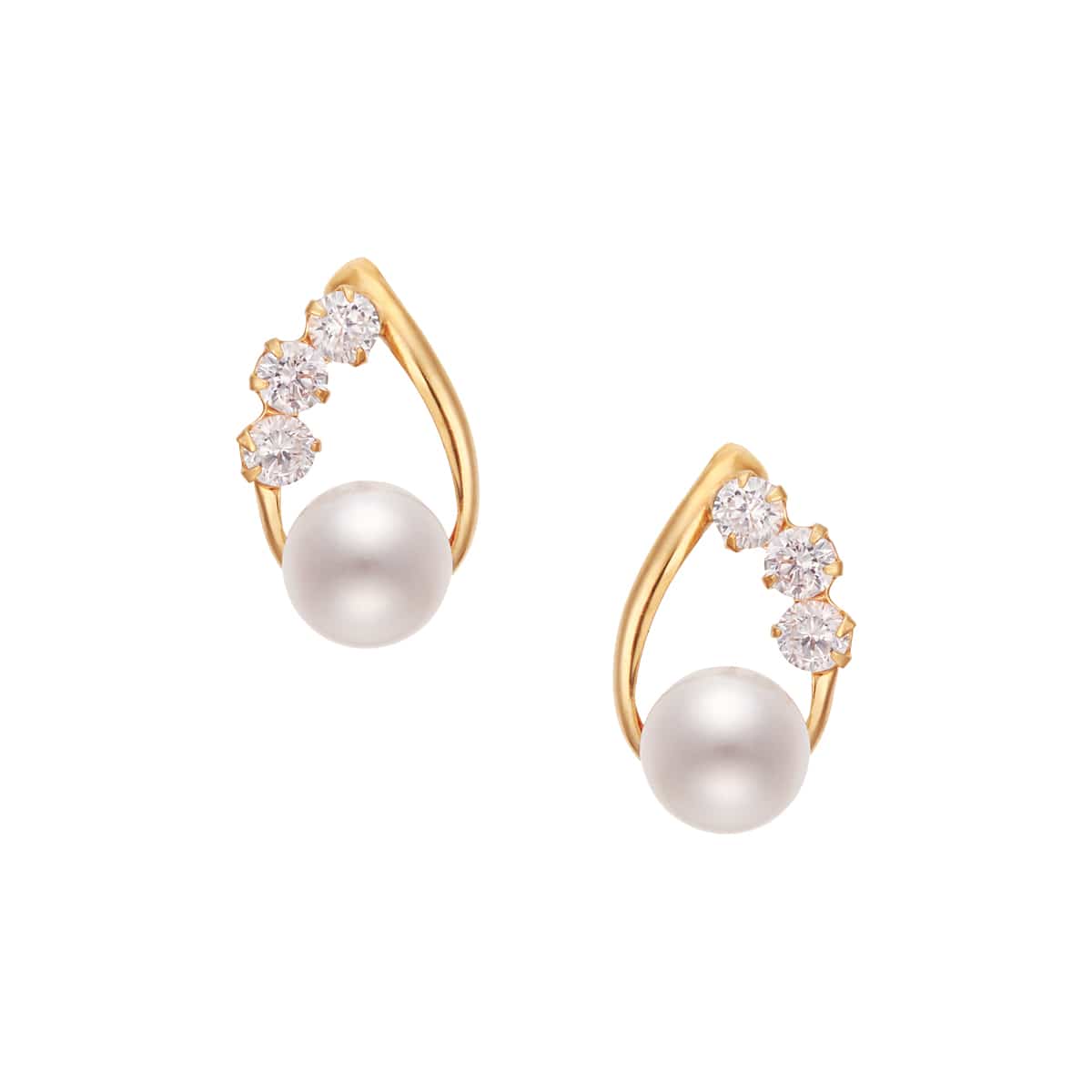 K18�C�G���[�S�[���h�W���p�[���s�A�X�i4.5mm�j