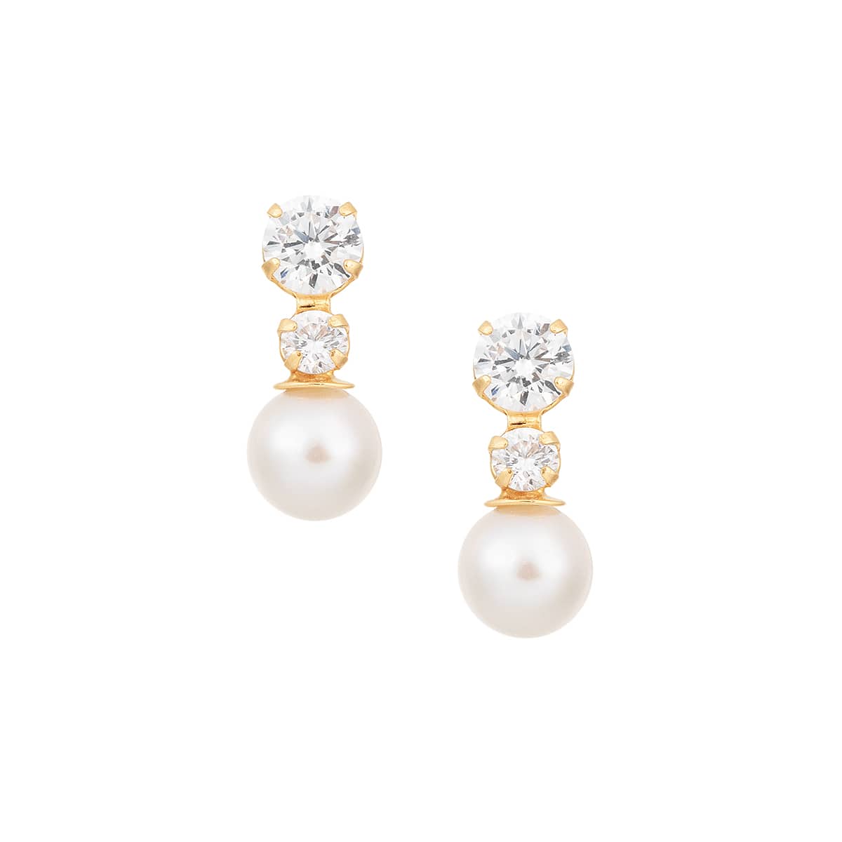 K18�C�G���[�S�[���h�W���p�[���s�A�X�i4mm�j