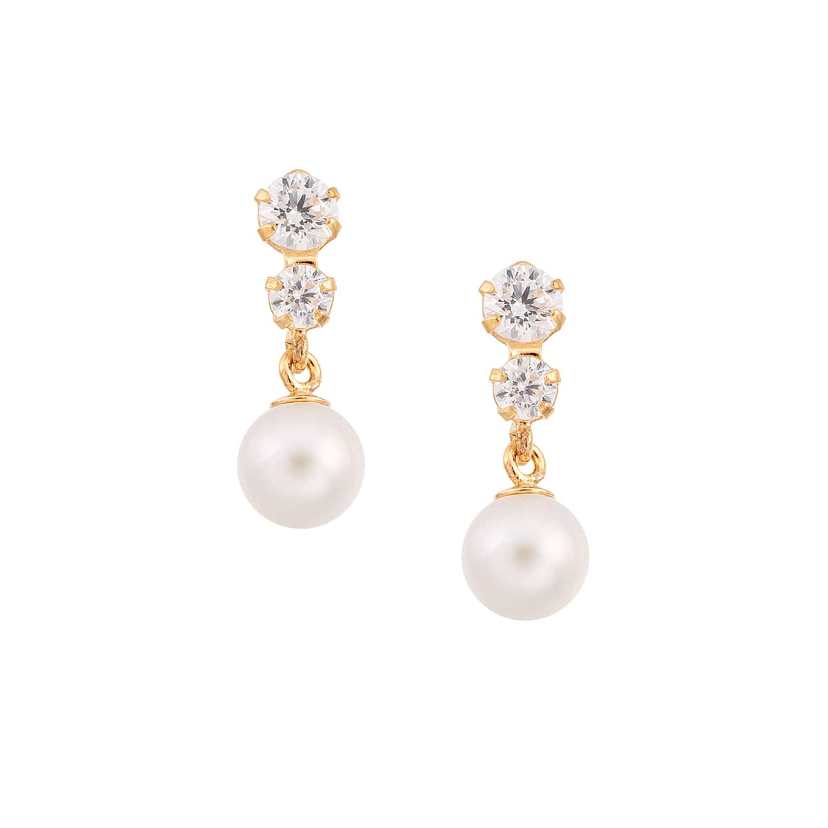 K18�C�G���[�S�[���h�W���p�[���s�A�X�i4mm�j